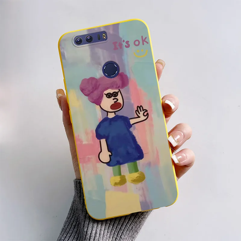 Cute Cat & Funny Dog Silicone Soft Back Cover -