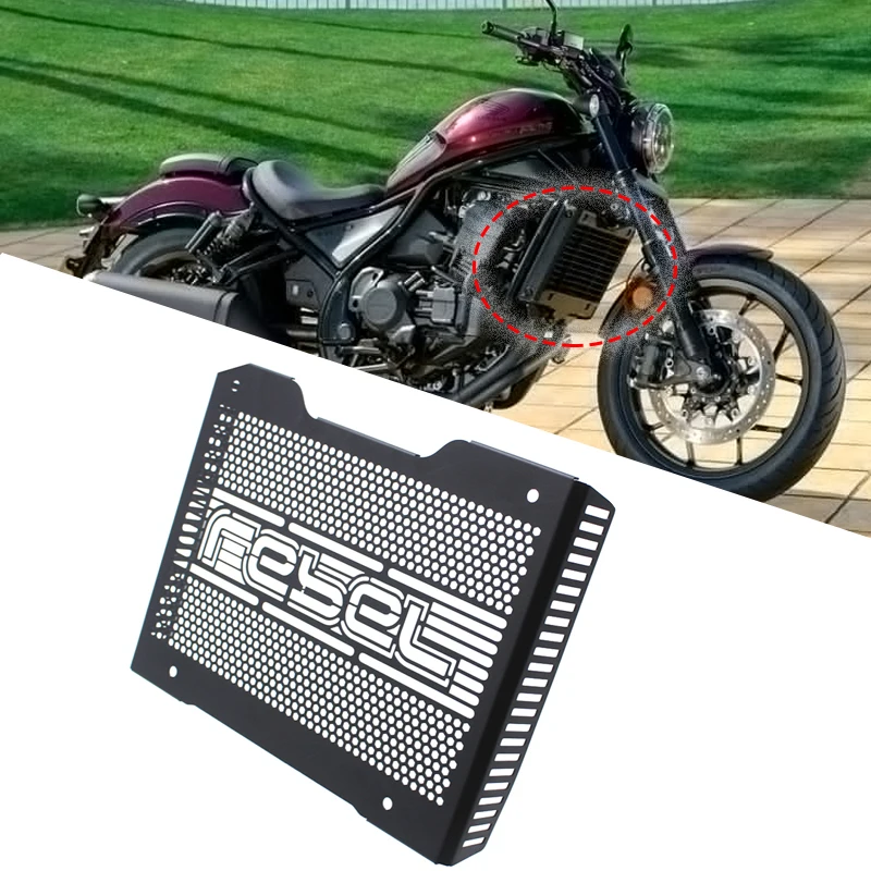 

Защита радиатора мотоцикла, защитная крышка гриля для Honda CM1100 CMX1100 Rebel 1100 DCT Rebel CMX 1100 2020 + защита от охлаждения