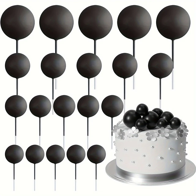 Mini boule de mousse 20 pièces/sac, décorations polyvalentes pour bricolage, pour mariage, anniversaire, réception-cadeau pour bébé et accessoire de fête d'anniversaire 2