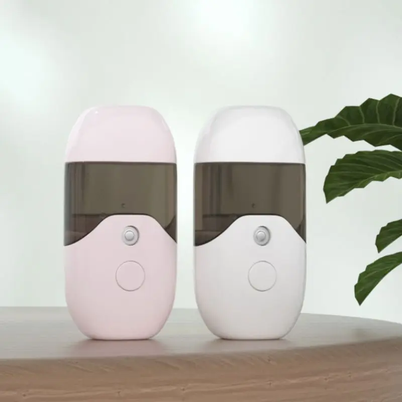 Lovely Portable Mini Humidifier 50ml Small Cool for Facial for Mister for Business Travel Super Quiet for Home Offi 5
