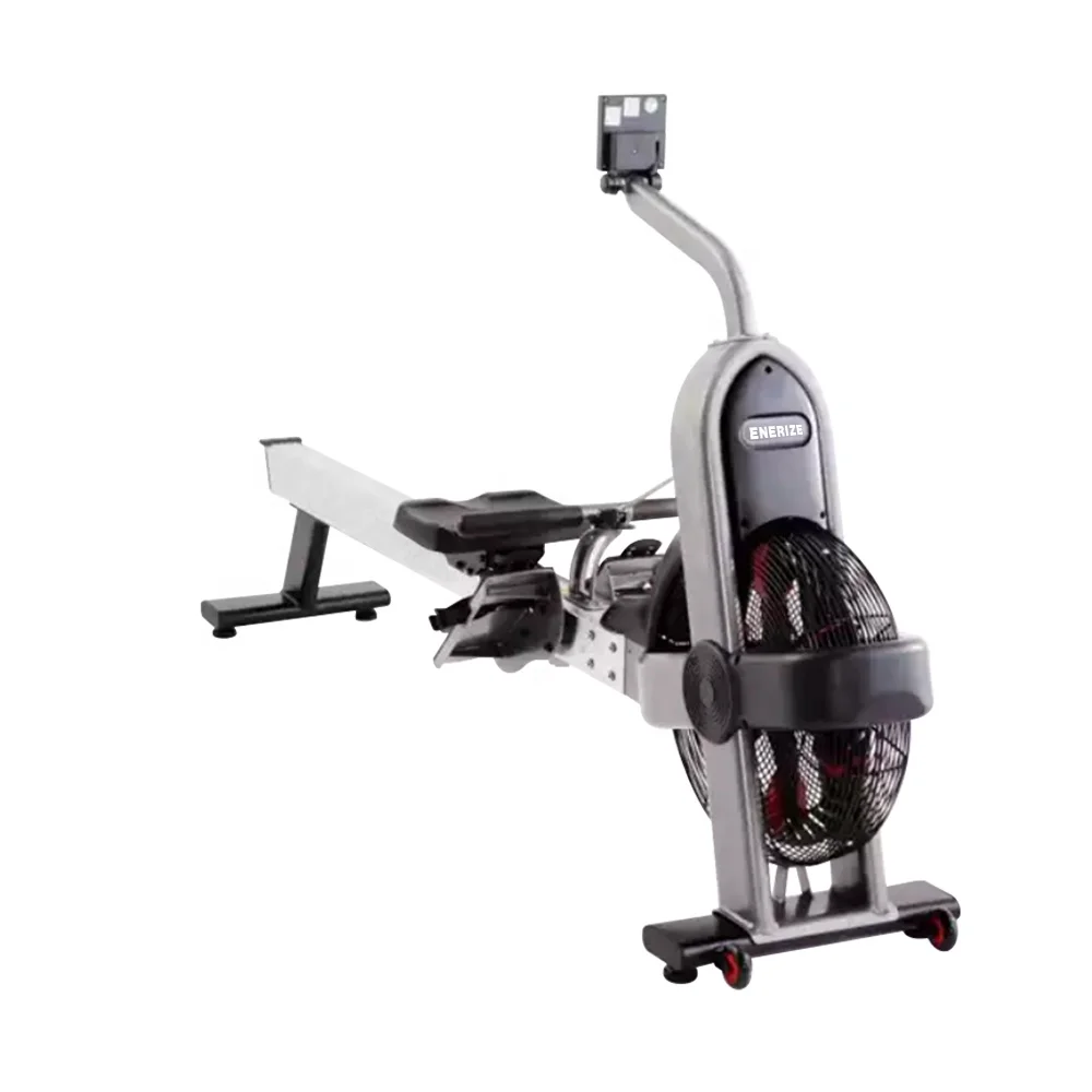 Commercial Rower Air Resistance Air Rower Machine Gym Fitness Rowing Machine