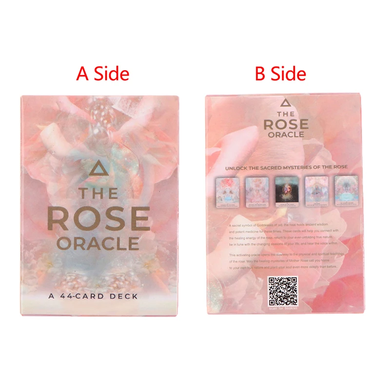 The Rose Oracle Cards Tarot Prophecy Divination Deck Family Party Board Game Fate Card Fortune Telling Game