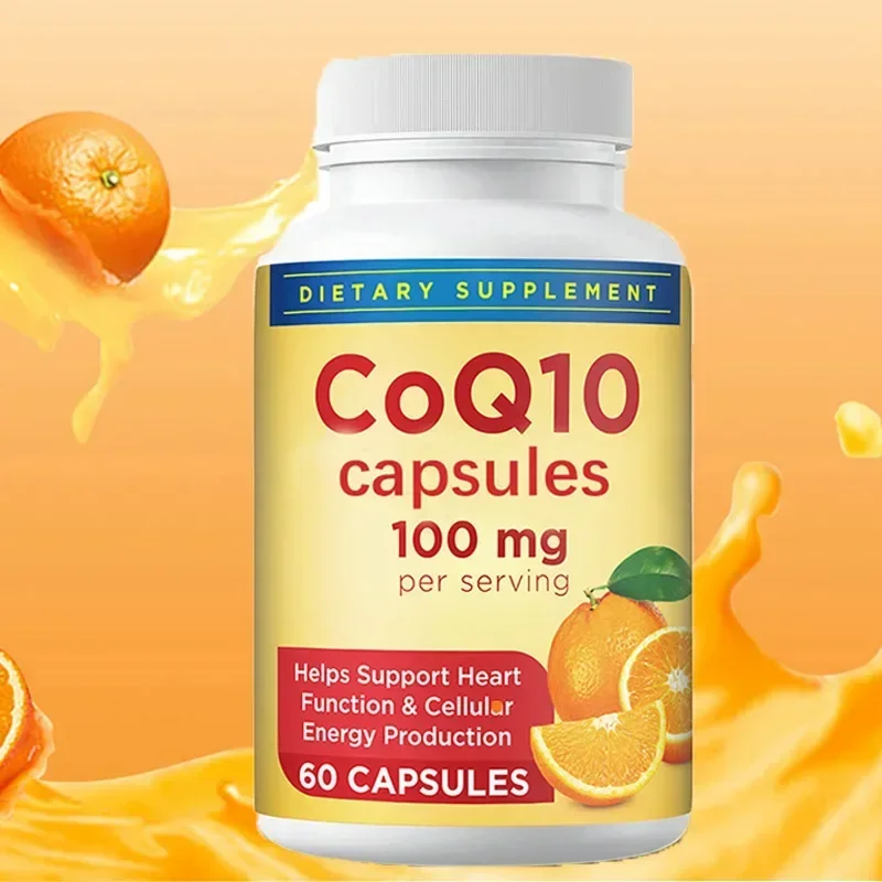 1 bottle of coenzyme Q10 capsule helps with cardiovascular health