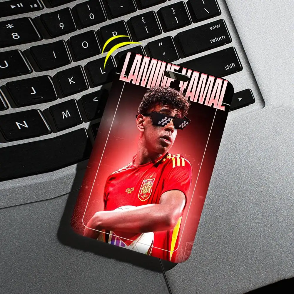 Beliebte Fußballstars L-Lamine Y-Yamal Ausweishalter Lanyards Türkartenhalter Hängeriemen Halter Nackenband Visitenkartenhalter – Detail 12
