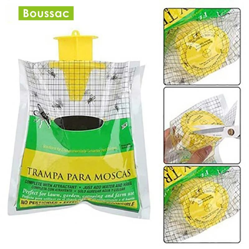 Trappola Per Mosche Da Appendere Insetto Usa E Getta Attira La Borsa Per Acchiappasogni Trappola Per Zanzare Catcher Wasp Fly Killer Flie Trap Per Est