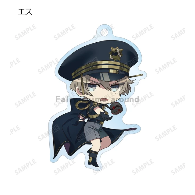 Hot Anime MILGRAM Q Version Acrylic Keychain MILGЯAM Haruka