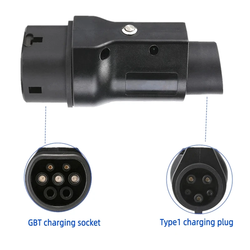 

1 PCS GBT To Type1 Adapter 7.2Kw Car Accessories Compatible With GB/T Charger For Electric Cars With Type1 Charging Socket