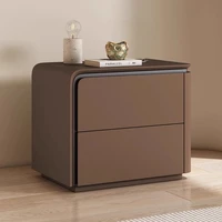 Simple Modern Night Table Storage Nordic Aesthetic Luxury Nightstand Trendy Drawer Home Mesitas De Noche Bedroom Furniture 6