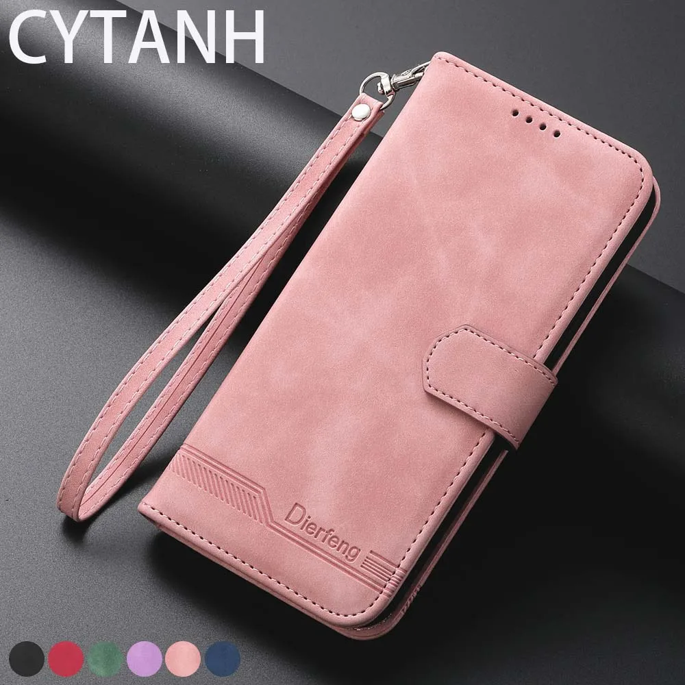 Per Oppo Find X5 Lite Case Luxury Matte Leather Wallet Phone Case On Sfor Fundas Oppo Find X 5 Lite Cover Findx5 Lite Coque D30E