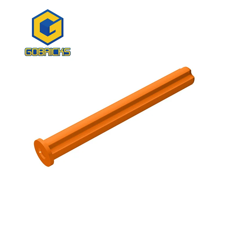 Gobricks 15462 10pcs Axle 5L Parts with Stop Bricks Technic Compatible with Toys Assembles Building Blocks Technical Device Sets