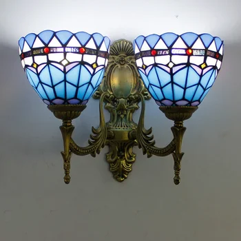 CEDRIC Tiffany Glass Wall Lamp 1