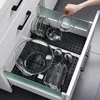 Telescopic Dish Plate Drying Rack Bowl Pot Lid Storage Holder Adjustable Kitchen Organizer Drawer Separated Dish Drying Rack 5