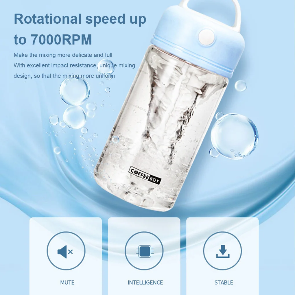 Electric Shaker, Leakproof Mixer Cup Automatic Portable 350ml For