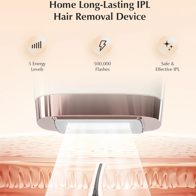 ماكينة إزالة الشعر بالليزر MLAY T4 IPL للاستخدام ا...