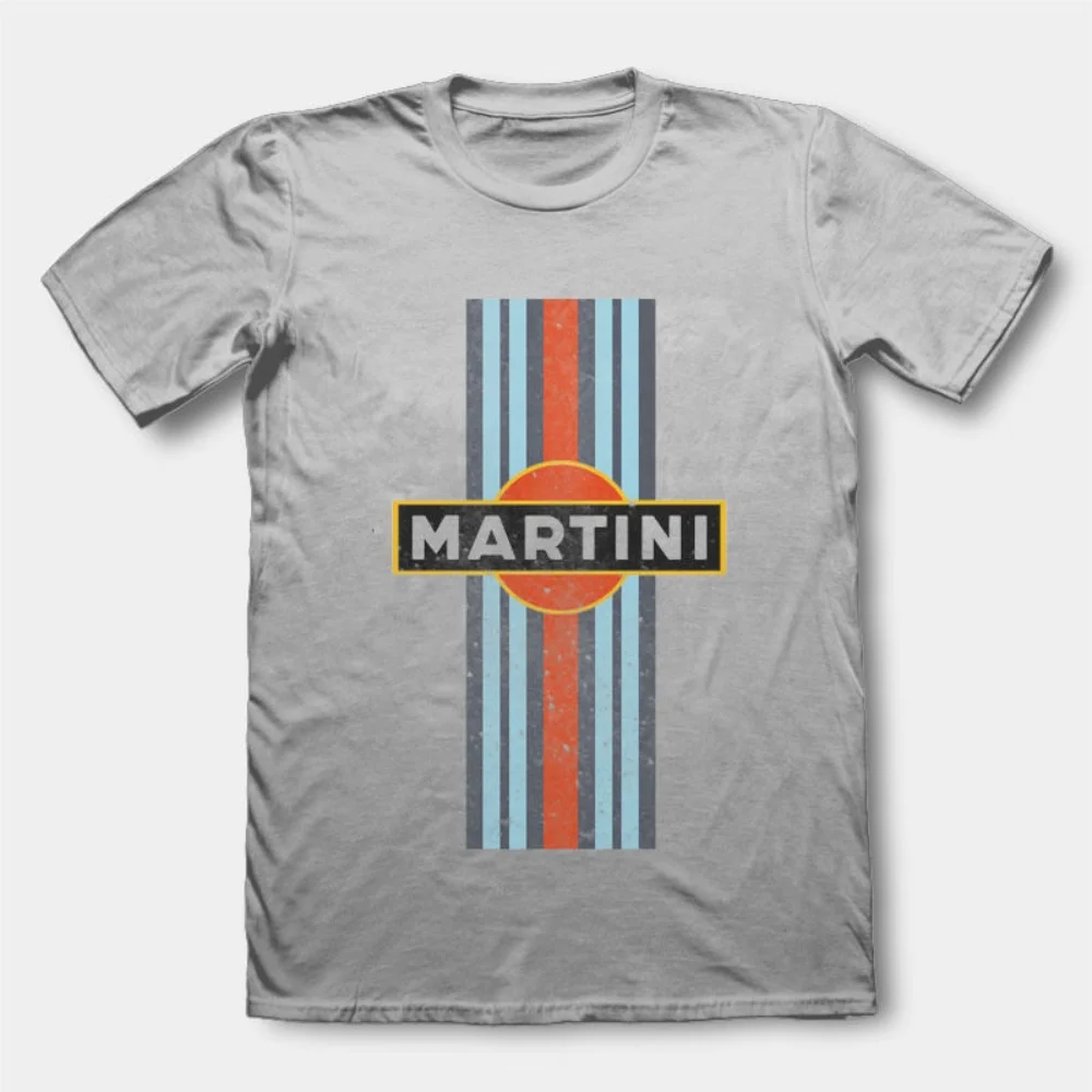 

Винтажная Мужская футболка Martini Racing в стиле ретро