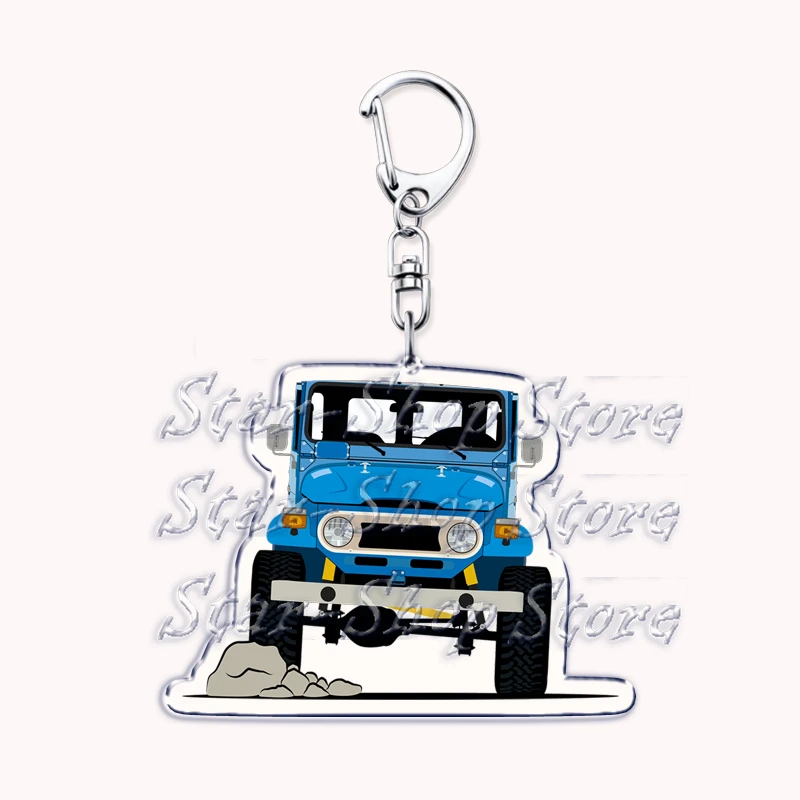 Beliebte japanische Off-Road-LKW-Auto-Schlüsselanhänger, Schlüsselanhänger für Zubehör, Tasche, Schmuck, Fans, Freunde, Geschenke – Detail 7