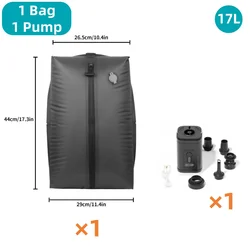 Compact Travel Vacuum Storage Bags for Clothes - Space - Saving & Organizing Solution (1bag 1pump)