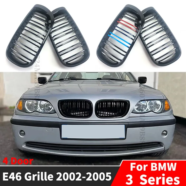 Diamond style grill for BMW E46 4D 2002-2005 – MNAutoparts