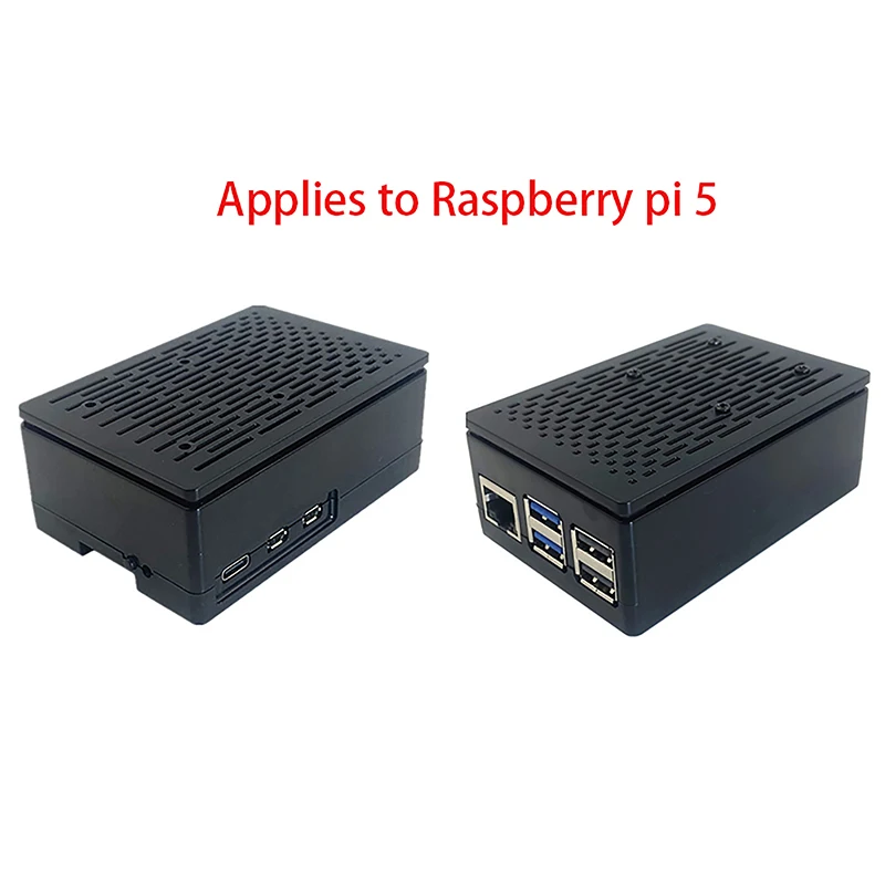 

For Raspberry Pi 5th Generation ABS Shell Supports 3.5-inch Touch Screen And Is Compatible With Official Radiator Fan Shell
