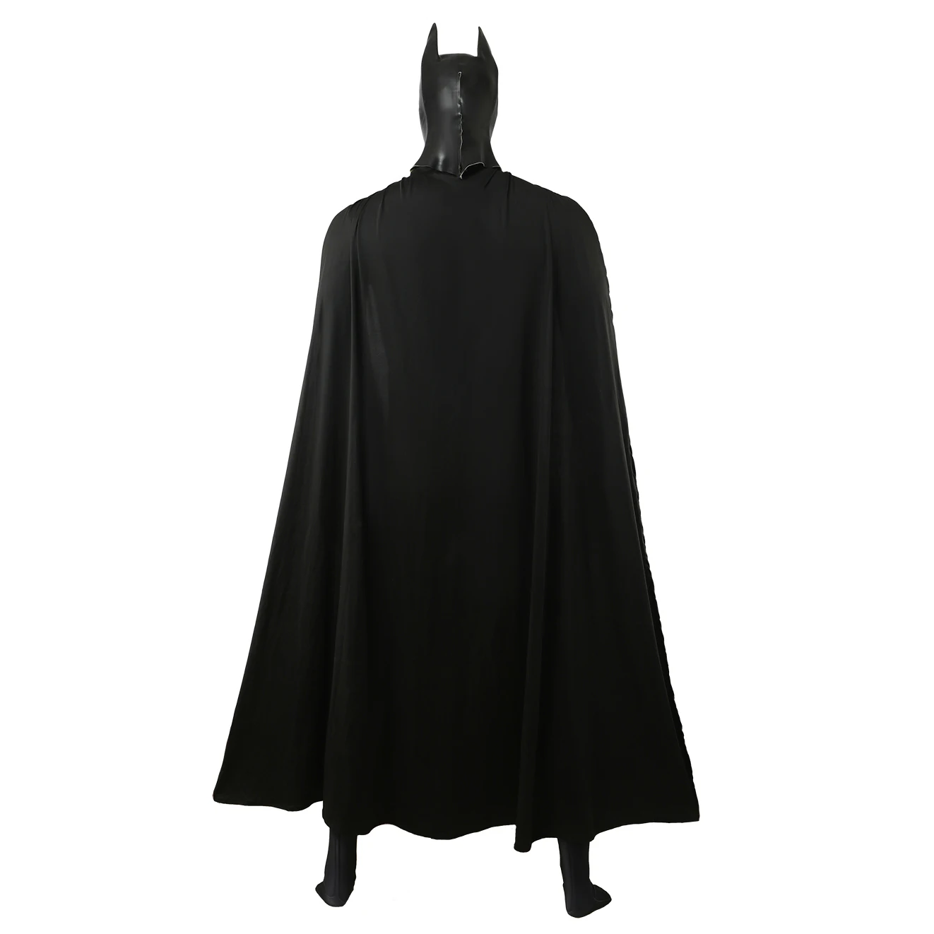 Black Spandex Zentai Bodysuit Cosplay Costume for Adults