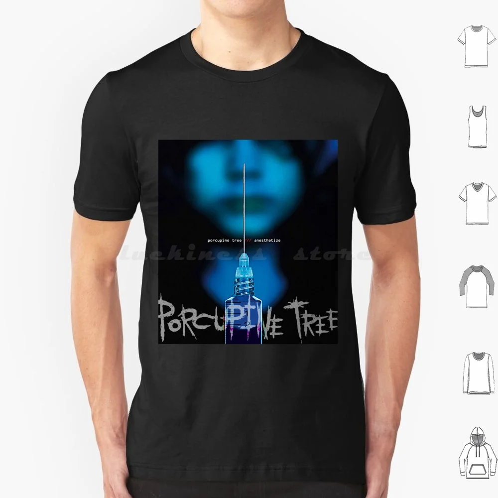 Porcupine Tree T Shirt Big Size 100% Cotone Porcupine Tree Progressive Prog Porcupine Stephen Band Music Tree Album Deadwing