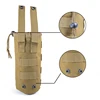 600D Hunting Bags Small Water Bottle Bag Multi Function Outdoor Adjustable Drawstring Molle External System Khaki 4