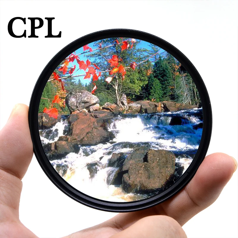 Circular Polarizing Filter KnightX CPL Filter Circular Polarizing 49 52 55 58 62 67mm 77mm filter For Sony a6400 Camera accessoires camera lens filter,photography filter,circular polarizing filter