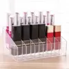 24 Grid Lipstick Stand Case Makeup Organizer Storage Box Clear Lipstick Display Stand Holder Cosmetic Jewelry Organizer Box 5