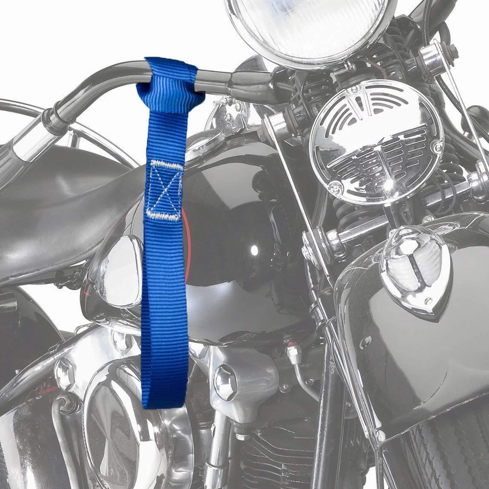 Pack of 6 Lashing Straps Short 12 Inch/30 cm Lashing Straps with Loops 25 mm Wide Double Loops lashing strap