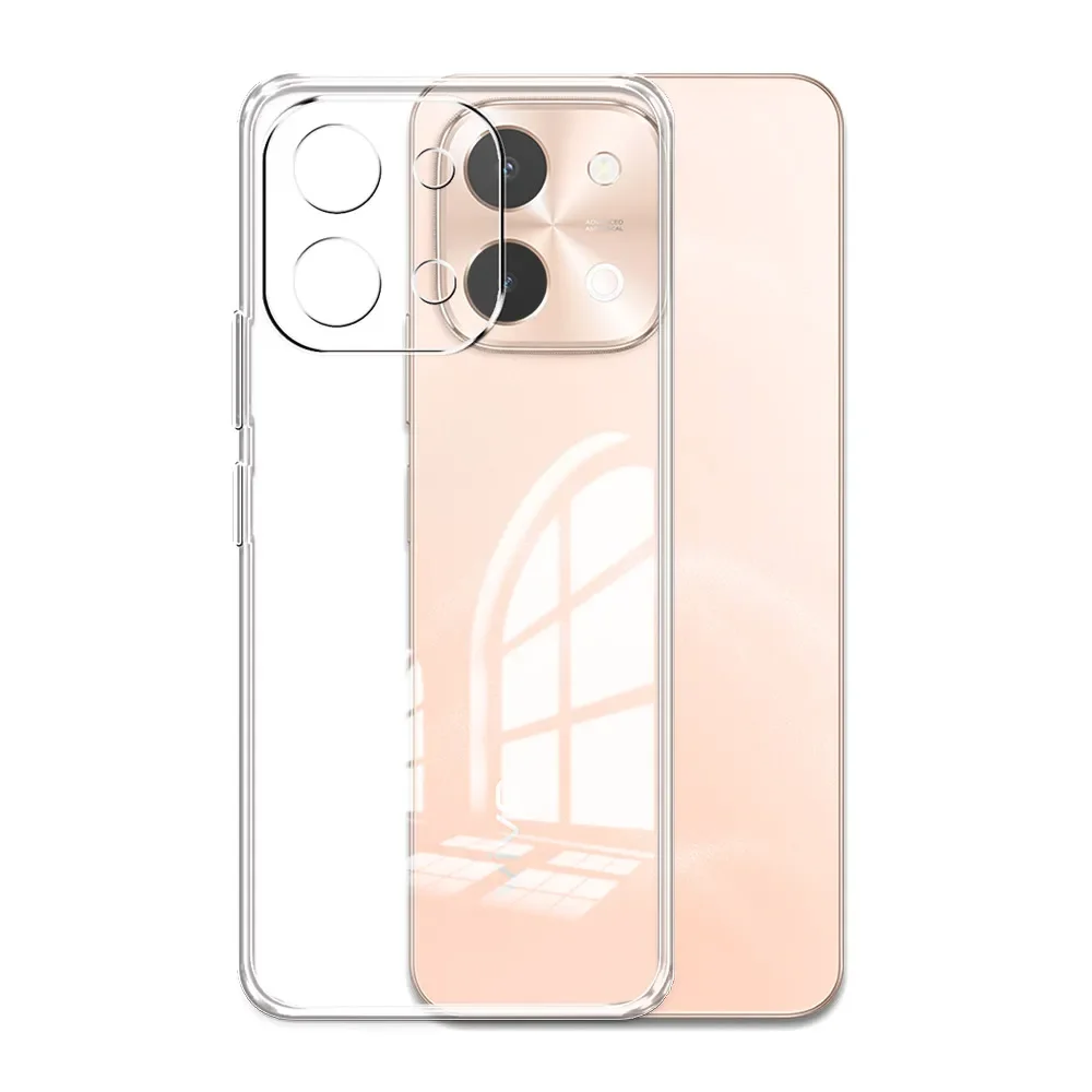 Clear Shockproof Silicone Phone Case - Soft Bumper Coque