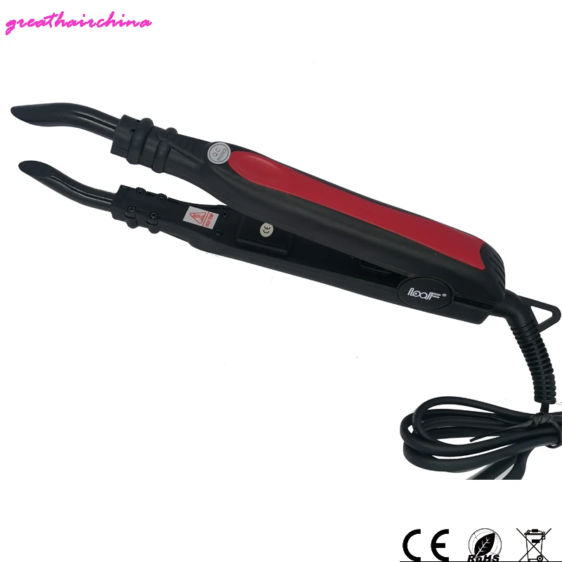 JR-678 팁 C 온도조절기 포함 전문 헤어 용접기, 헤어 케라틴 본딩 커넥터, 미용 미용사 도구, 1 개