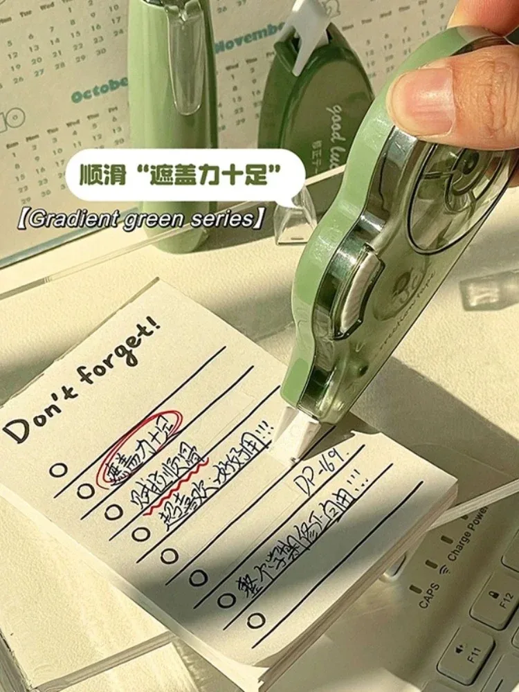 Correction Tape 5Pcs/set for Creative Gradient Color Simple Large Capacity Silent Coating Student Stationery