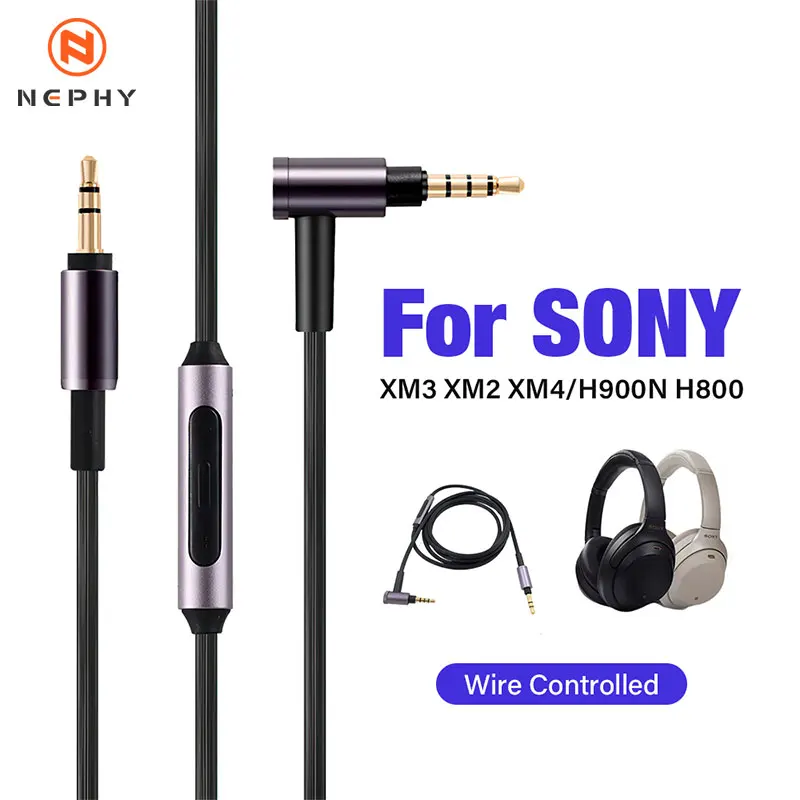 Wh 1000xm3 Sony Xm4 Wired Original Audio Cable For Sony WH-1000XM2