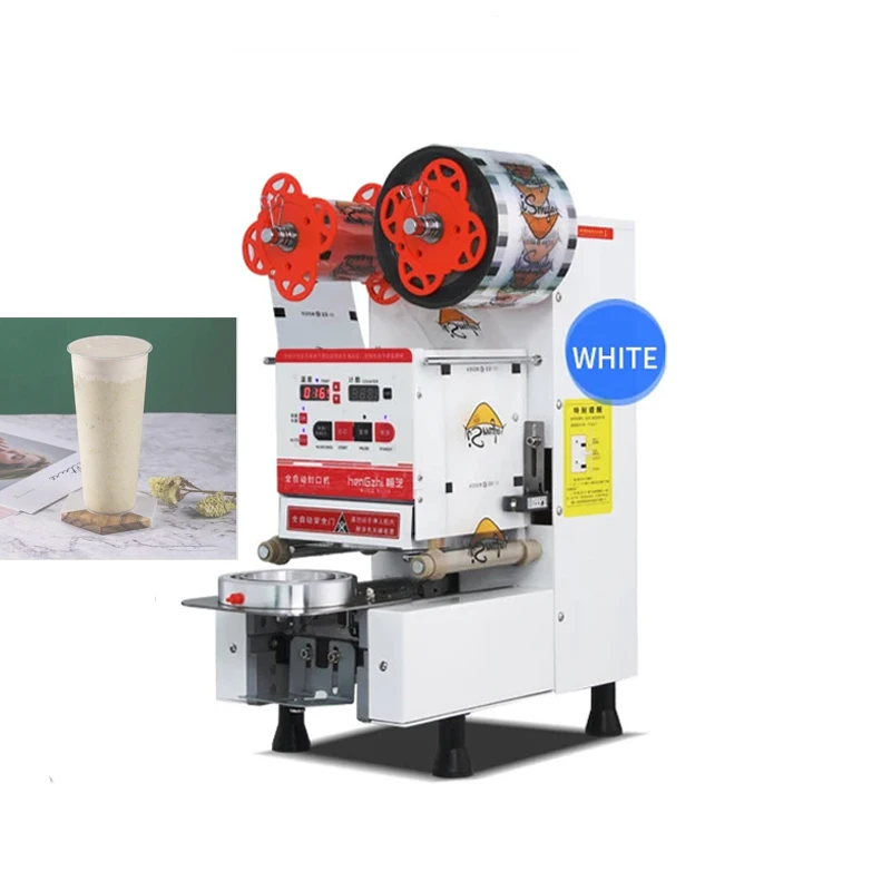 

Commercial Kitchen Fully Automatic Coffee Smoothie Sealing Machine, Bubble Beverage Sealing Machine, Milk Tea Shop Equipment