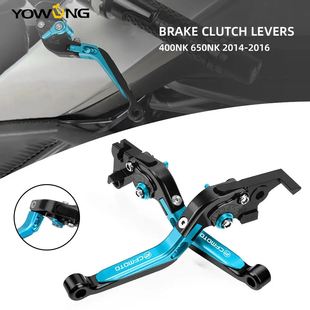 

400 NK Motorcycle Adjustable Extendable Foldable Brake Clutch Levers For CF MOTO CFMOTO 400NK 650NK 400 650 NK 2014 2015 2016