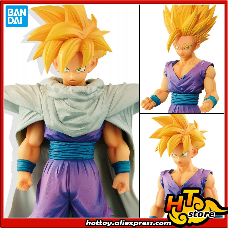 

100% Оригинальные фигурки BANDAI из коллекции разрешение солдат раута-супер сайян сон Гохан из «Dragon Ball Z»