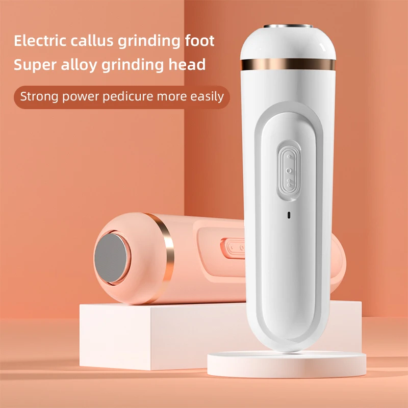 Electric Foot Grinder Vacuum Callus Remover Foot Pedicure Tools Rechargeable Foot Files Clean Tools for Hard Cracked Skin electric foot grinder vacuum rechargeable foot files clean tools dead skin remover foot callus remover