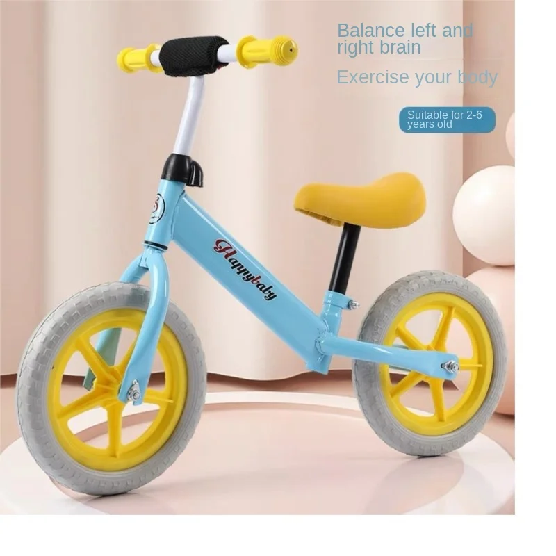 Bicicletta Senza Pedali Per Bambini Scooter Regolabile In Altezza Adatto Per Bambini Di 2-6 Anni Bici Senza Pedali Bicicletta A Due Ruote