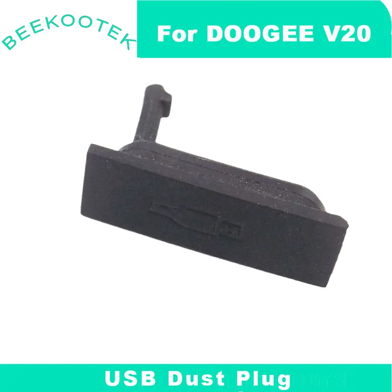 

New Original Doogee V20 USB TYPE-C Dust Plug Cellphone Dust Plug Accessories Parts For DOOGEE V20 Smart Cell Phone