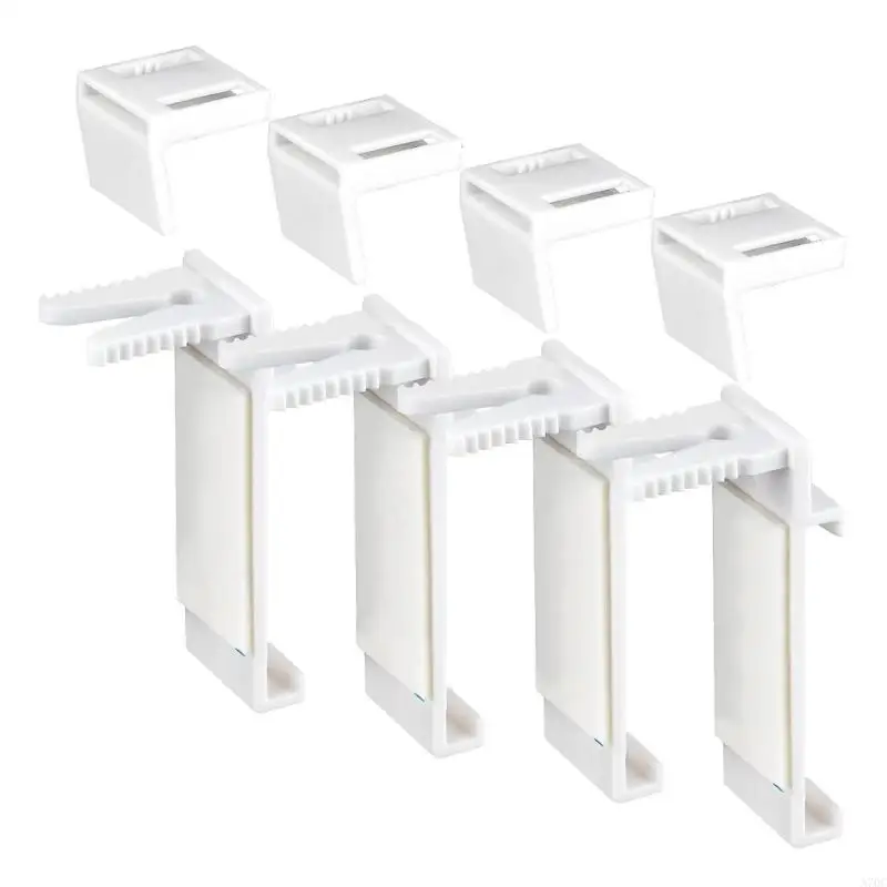 Adjustable Brackets Clamp Support Bracket Plastic Material for Roller Blinds