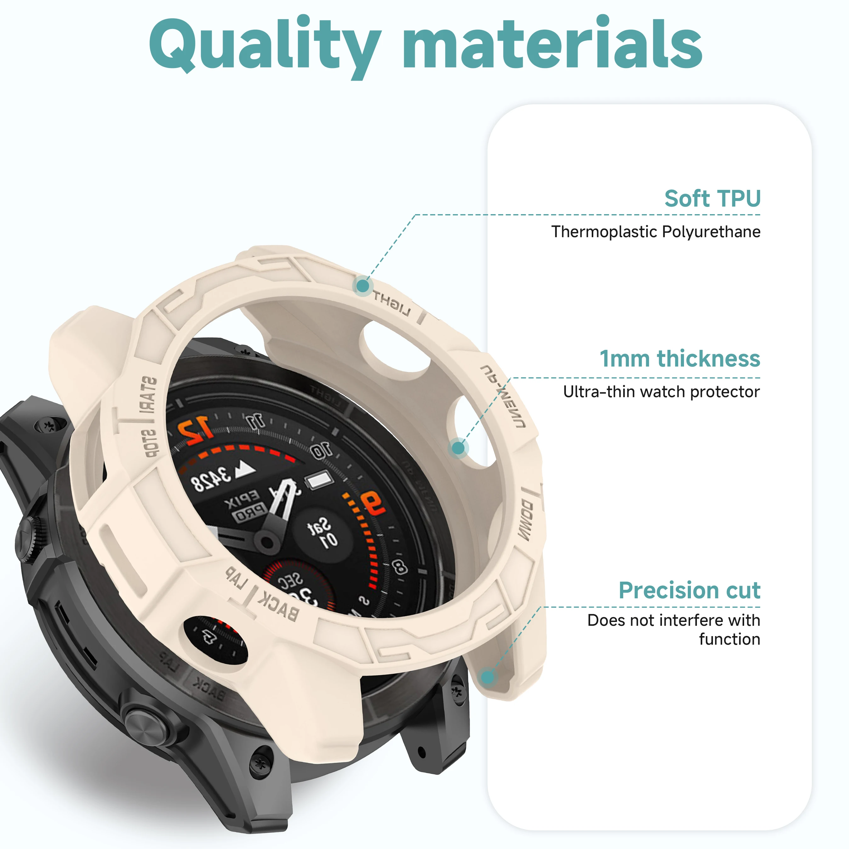 Premium TPU Soft Silicone Protective Watch Case Cover Analysis