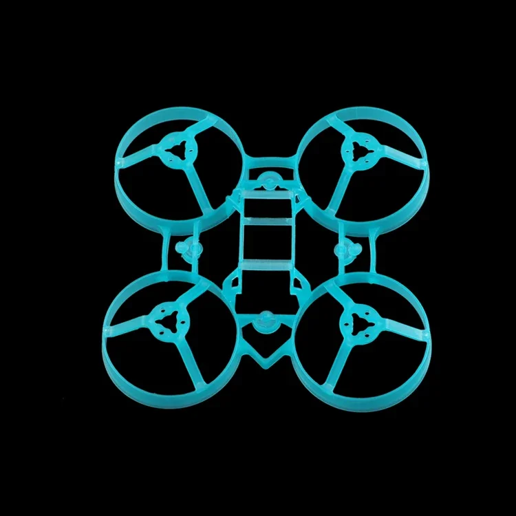 Détail du kit cadre Mobula6 65mm Happymodel pour drone FPV micro whoop, léger et robuste.