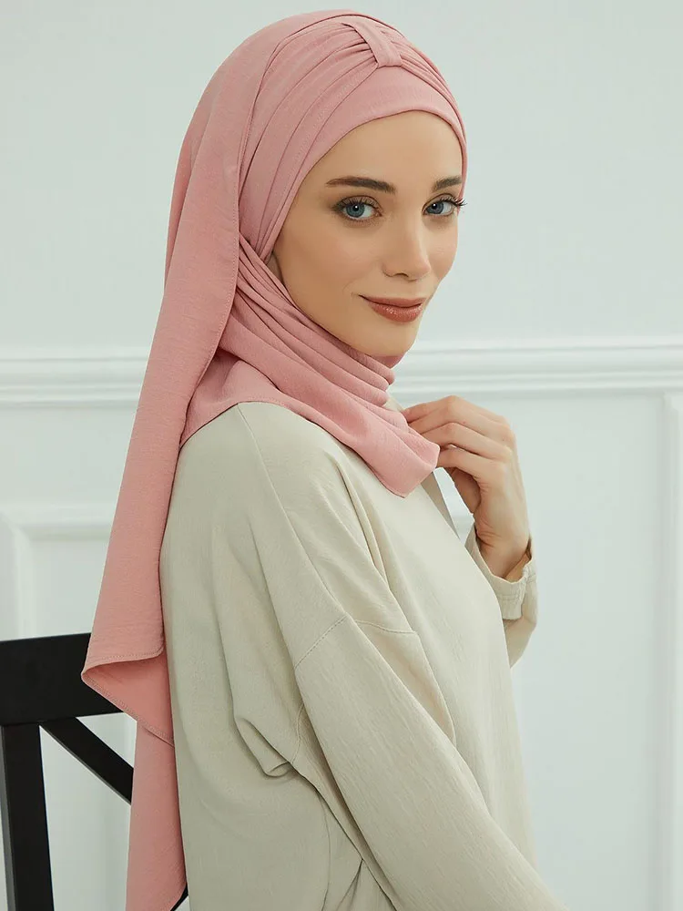 Large regular Muslim inner hijab, Ramadan caps, head coverings, pre-designed.