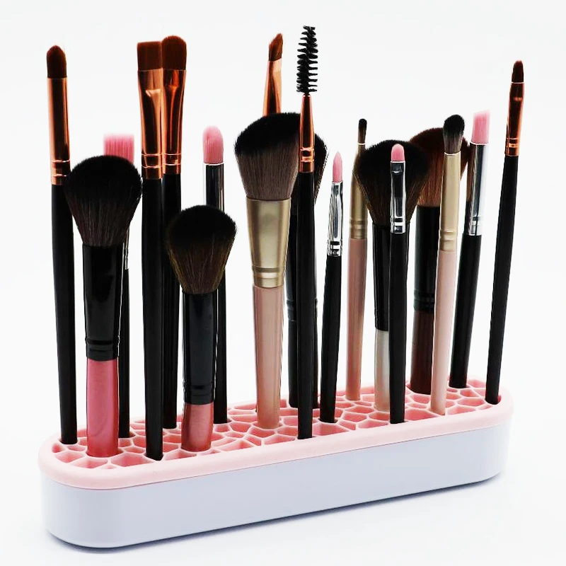 Multi Purpose Silicone Makeup Brush Holder Drying Rack Pen Holder