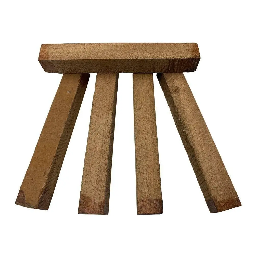 

5 упаковок, ручка из красного дерева 3/4X3/4X6 Дюймов