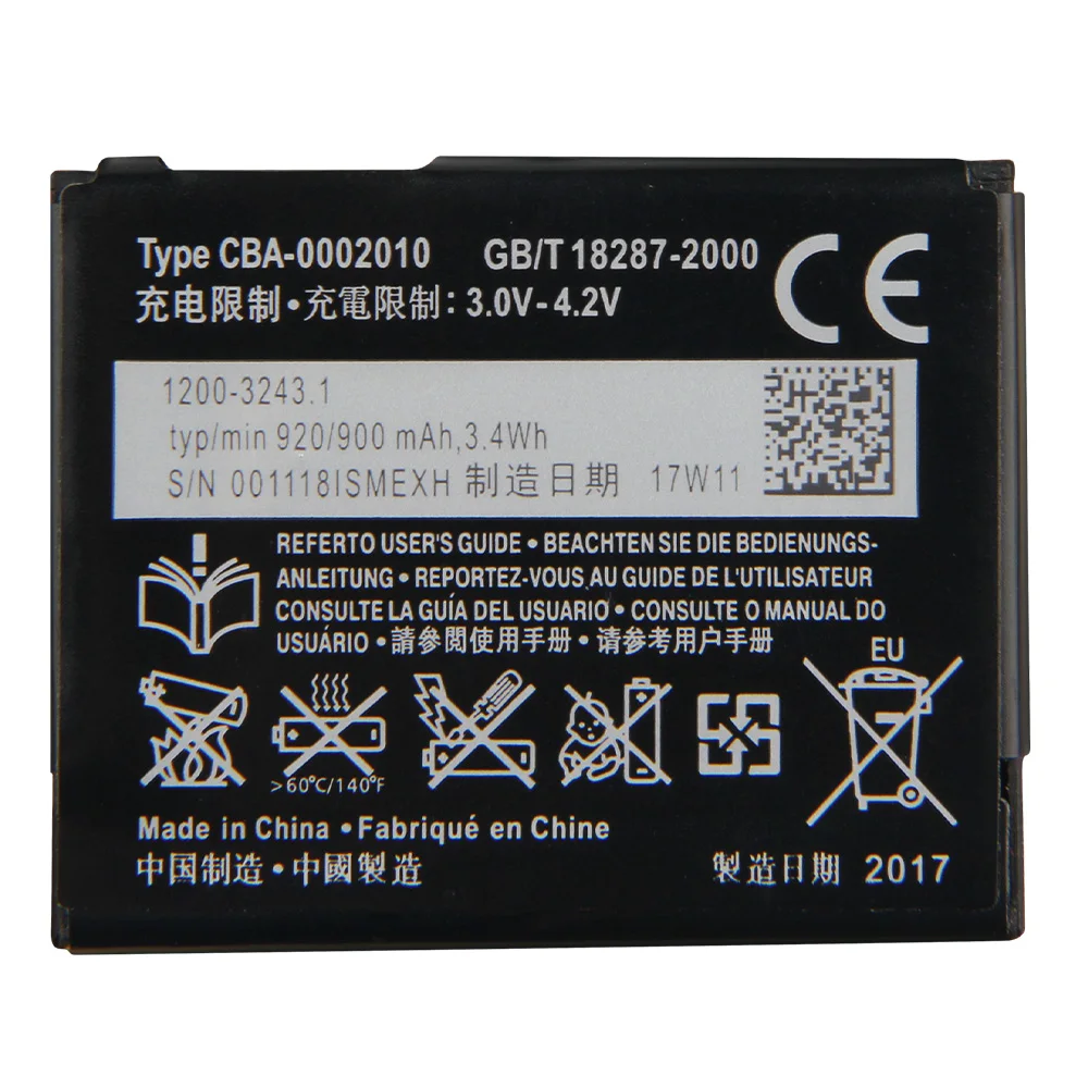 Фото Запасная аккумуляторная батарея для телефона Sony W380c W508 W910 R300 W20 W908 W910i T707 920 мАч №2
