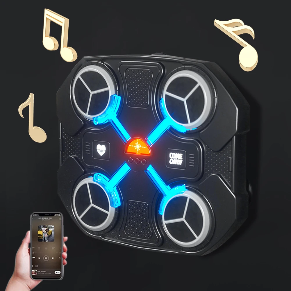 Intelligent Music Boxing Machine Boxing Training Punching Equipment Bluetooth Smart Game for Kids Adults Home Exercise