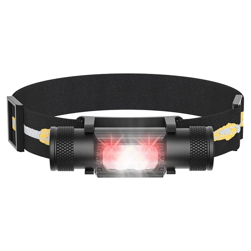 

Super Bright 2345 Lumen Headlight Rechargeable Head Light 9 Modes LED Headlight For Adult IP66 Waterproof Light