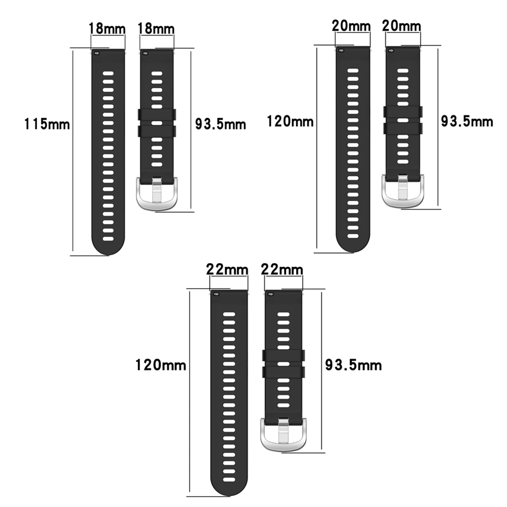 Soft Silicone Sport Wrist Strap Bracelet