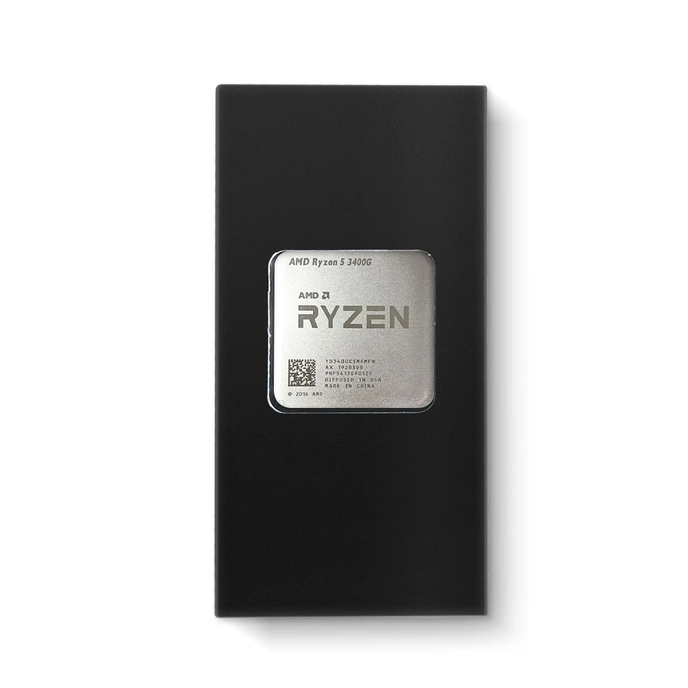 AMD R5 3400G New Ryzen 5 3400g CPU Processor 4.2 GHz 4-Core 8
